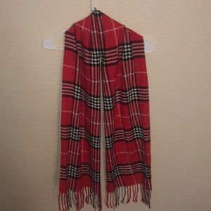 Plaid scarf